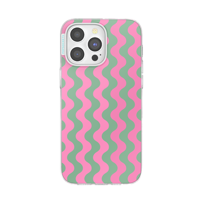 Wavy Flamingo — iPhone 15 Pro Max MagSafe Case